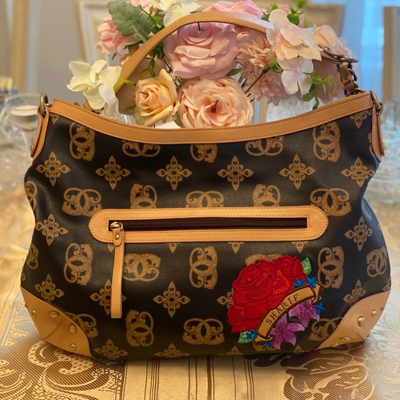 SOLD. Sharif leather shoulder bag - Picture 5 of 9